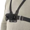 Kamera-Brustgurt HAMA 00004567 für Action-Kameras (GoPro-kompatibel), schwarz, verstellbare Brusthalterung