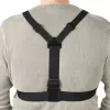 Kamera-Brustgurt HAMA 00004567 für Action-Kameras (GoPro-kompatibel), schwarz, verstellbare Brusthalterung