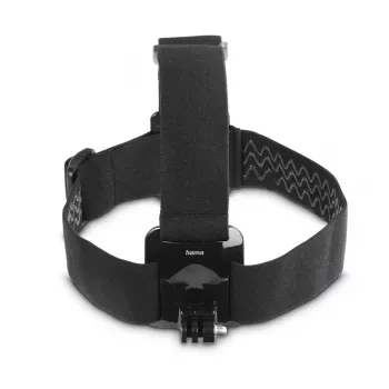 Passiver Kopf-/Helmhalter HAMA 00004568 für Action-Kameras, Schwarz, zur Montage am Kopf