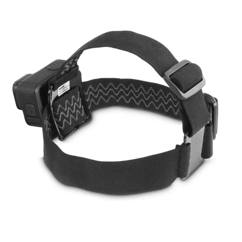 Passiver Kopf-/Helmhalter HAMA 00004568 für Action-Kameras, Schwarz, zur Montage am Kopf