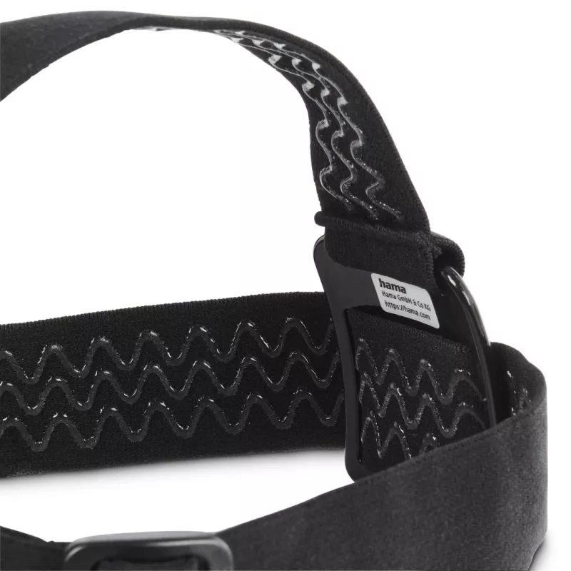 Passiver Kopf-/Helmhalter HAMA 00004568 für Action-Kameras, Schwarz, zur Montage am Kopf