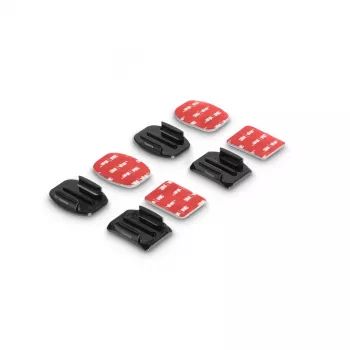 HAMA passive Halterung für Action-Kamera 00004569 — schwarz, Auto- und Helm-Montage