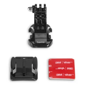 HAMA Passiver Halter für Action-Kamera 00004571 — Helm-/Kopfhalterung, schwarz