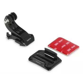 HAMA Passiver Halter für Action-Kamera 00004571 — Helm-/Kopfhalterung, schwarz