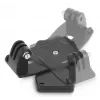 HAMA Passiver Halter für Action-Kamera 00004573, Universal-Clip-Befestigung, Schwarz
