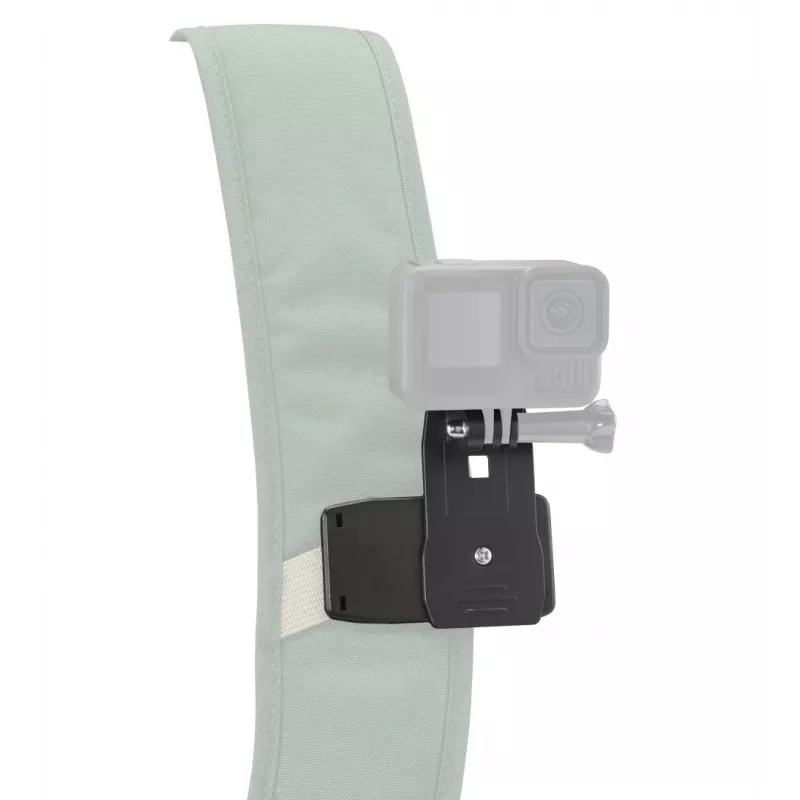 HAMA Passiver Halter für Action-Kamera 00004573, Universal-Clip-Befestigung, Schwarz