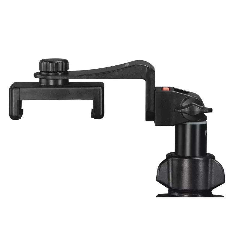 Stativ Hama Rotary Smartphone II für Smartphone und Digitalkamera, 3‑beinig, max. Traglast 1 kg, Höhe 41,5–150 cm, Schwarz