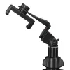 Stativ Hama Rotary Smartphone II für Smartphone und Digitalkamera, 3‑beinig, max. Traglast 1 kg, Höhe 41,5–150 cm, Schwarz