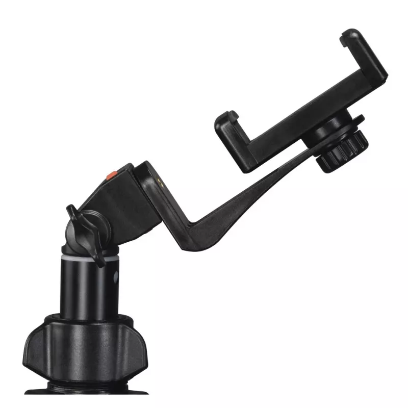 Stativ Hama Rotary Smartphone II für Smartphone und Digitalkamera, 3‑beinig, max. Traglast 1 kg, Höhe 41,5–150 cm, Schwarz