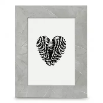 Bilderrahmen HAMA Lio einzeln MDF grau für 13×18 cm Foto, FSC-zertifiziert