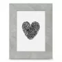 Bilderrahmen HAMA Lio einzeln MDF grau für 13×18 cm Foto, FSC-zertifiziert