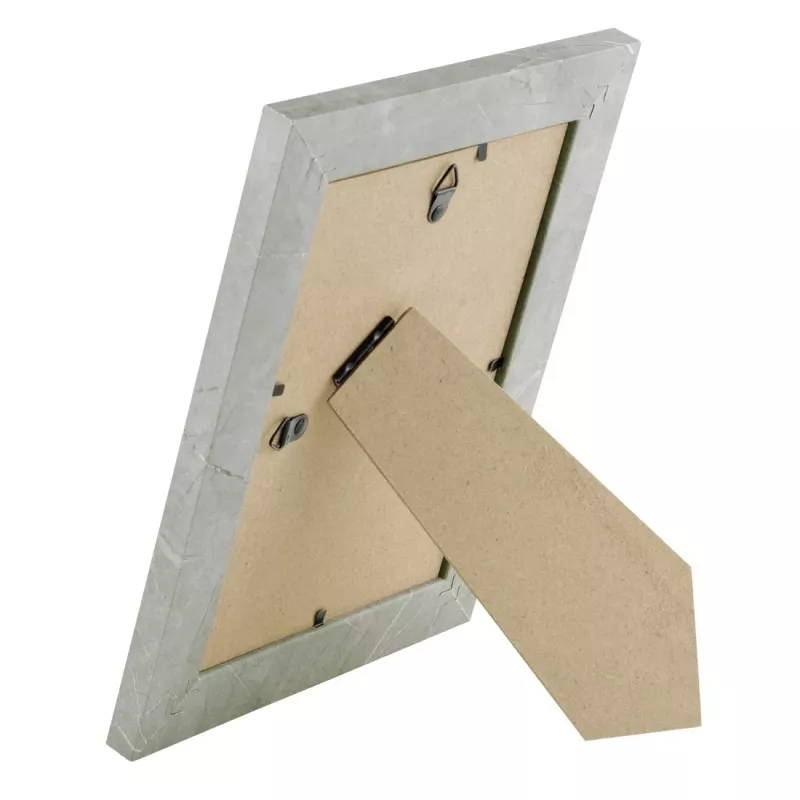 Bilderrahmen HAMA Lio einzeln MDF grau für 13×18 cm Foto, FSC-zertifiziert