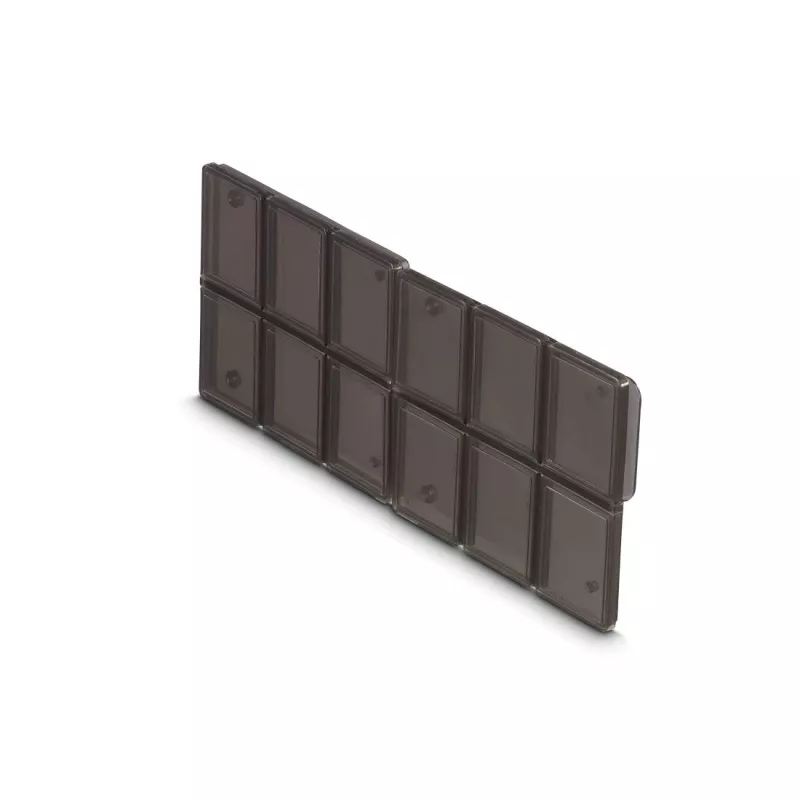 Hama 00095990 Speicherkarten-Etui 12 Karten Polypropylen (PP) Schwarz, Transparent