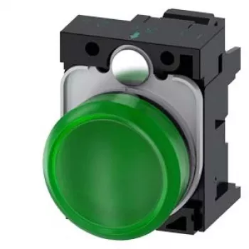Siemens 3SU1106-6AA40-3AA0 Meldeleuchte Grün