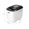 Unold 68010 Brotbackautomat 550 W Schwarz, Weiß