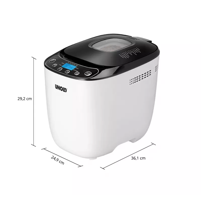 Unold 68010 Brotbackautomat 550 W Schwarz, Weiß