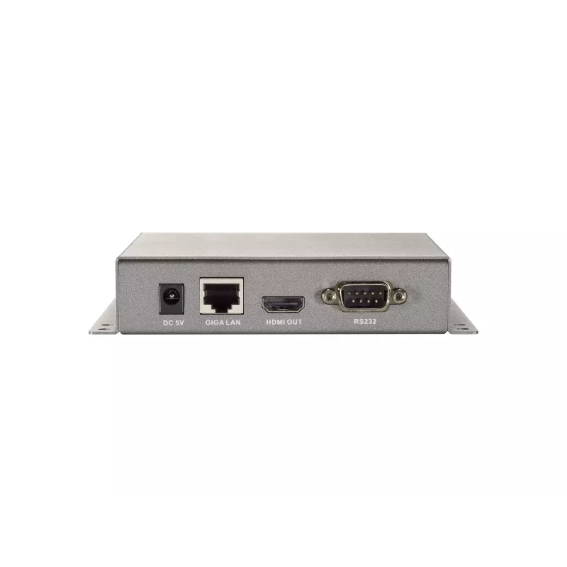 LevelOne HDMI over IP PoE Empfänger, 1920 x 1080 Pixel, AV-Empfänger, Grau, HDCP