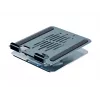 Multimedia-Tablet-Ständer CONCEPTRONIC THANA09G — faltbarer Schwenkständer, 360° drehbare Basis, höhenverstellbar, grau, 150×110×40 mm