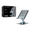 Multimedia-Tablet-Ständer CONCEPTRONIC THANA09G — faltbarer Schwenkständer, 360° drehbare Basis, höhenverstellbar, grau, 150×110×40 mm