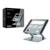 Laptopständer CONCEPTRONIC THANA10G — faltbar aus Aluminium, höhenverstellbar, grau, 240×220×50 mm