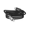 USB4 Gen4x2 C‑zu‑C Kabel EQUIP 2 m, 80 Gbit/s, PD 240 W, 8K@60Hz, Schwarz