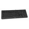 Kabelgebundene Full-Size-USB-Tastatur Cherry KC 1000 QWERTY Portugiesisch Schwarz