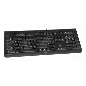 Kabelgebundene Full-Size-USB-Tastatur Cherry KC 1000 QWERTY Portugiesisch Schwarz