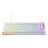 Mechanische Gaming-Tastatur Cherry K5 Pro TMR Compact 65% QWERTY US, kabelgebunden USB, RGB, Orange/Weiß