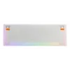 Mechanische Gaming-Tastatur Cherry K5 Pro TMR Compact 65% QWERTY US, kabelgebunden USB, RGB, Orange/Weiß