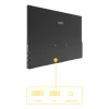 AOC 16T20E2 portabler TV/Monitor Tragbarer Monitor Schwarz 39,6 cm (15,6 Zoll) LED 1920 x 1080 Pixel