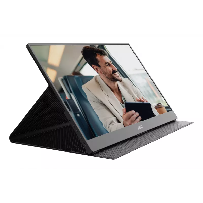 AOC 16T20E2 portabler TV/Monitor Tragbarer Monitor Schwarz 39,6 cm (15,6 Zoll) LED 1920 x 1080 Pixel