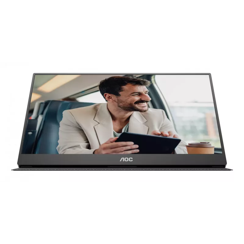 AOC 16T20E2 portabler TV/Monitor Tragbarer Monitor Schwarz 39,6 cm (15,6 Zoll) LED 1920 x 1080 Pixel