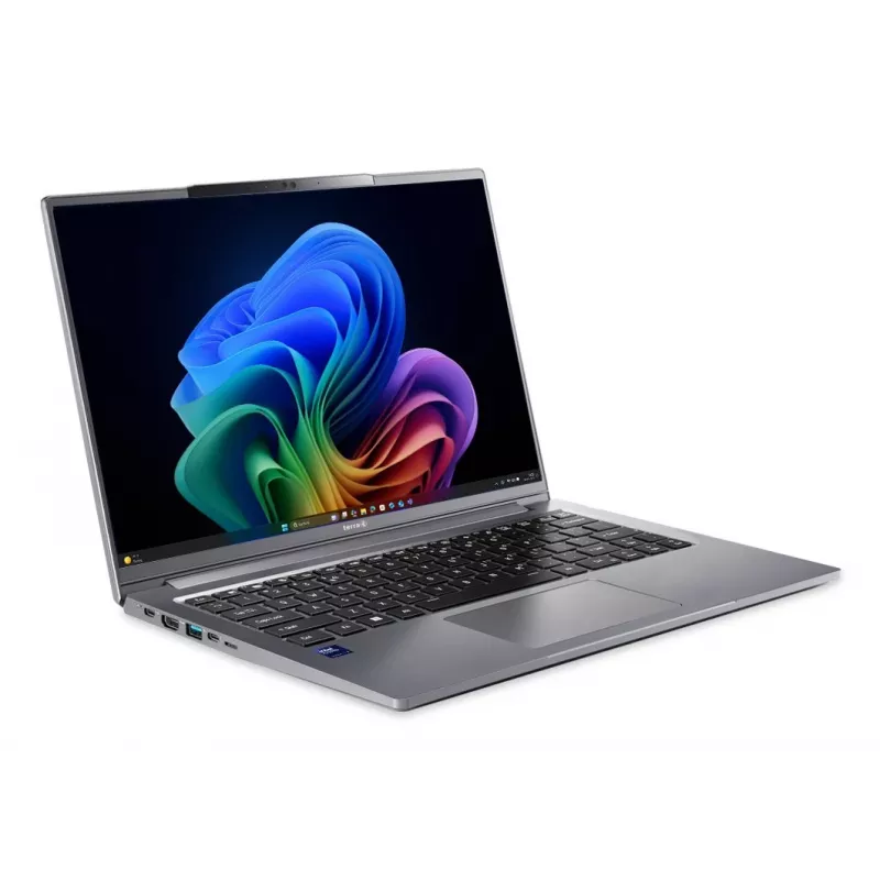 TERRA Mobile 1471L Copilot+ PC Intel Core Ultra 7 258V Laptop 35,6 cm (14 Zoll) WUXGA 32 GB DDR5-SDRAM 1 TB SSD Wi-Fi 7 (802.11be) Windows 11 Pro Deutsch Grau