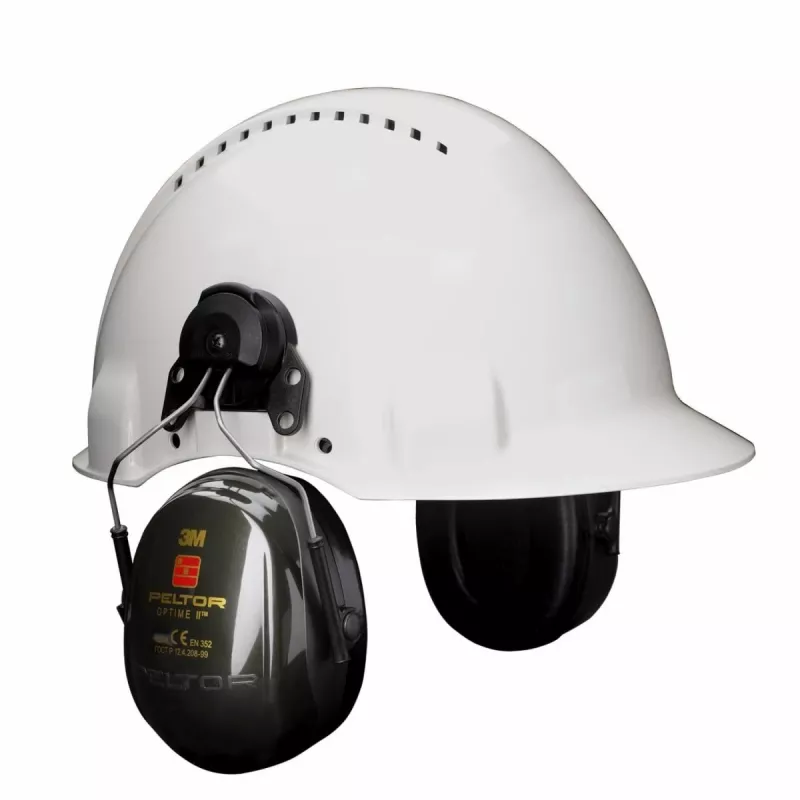Gehörschutz-Kopfhörer 3M H520P3E-410-GQ Helmausführung Schwarz