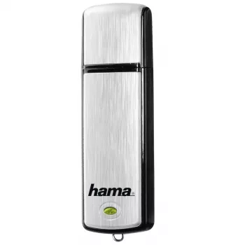 Hama Fancy USB-Flash-Laufwerk 32 GB 2.0 Schwarz, Silber