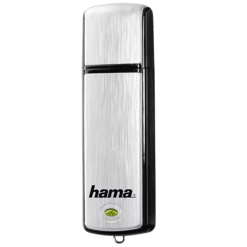 Hama Fancy USB-Flash-Laufwerk 32 GB 2.0 Schwarz, Silber