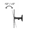 Hama 00220823 TV-Wandhalterung/Standfuß 165,1 cm (65 Zoll) Schwarz