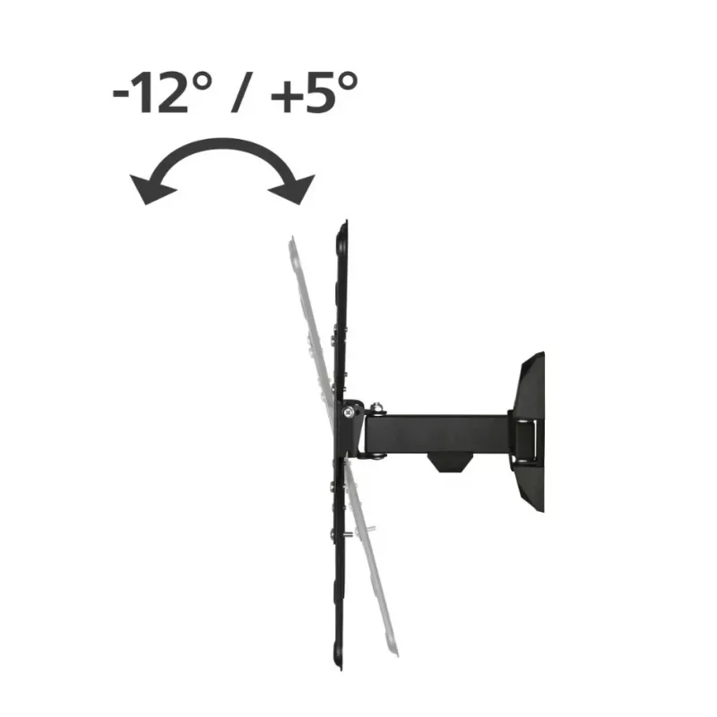 Hama 00220823 TV-Wandhalterung/Standfuß 165,1 cm (65 Zoll) Schwarz