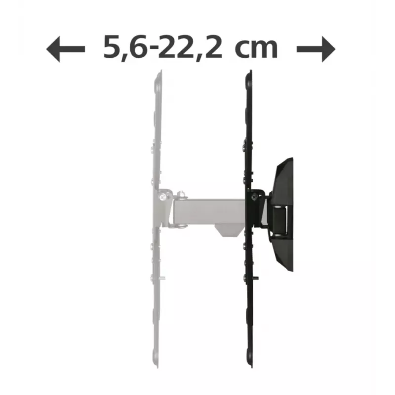 Hama 00220823 TV-Wandhalterung/Standfuß 165,1 cm (65 Zoll) Schwarz
