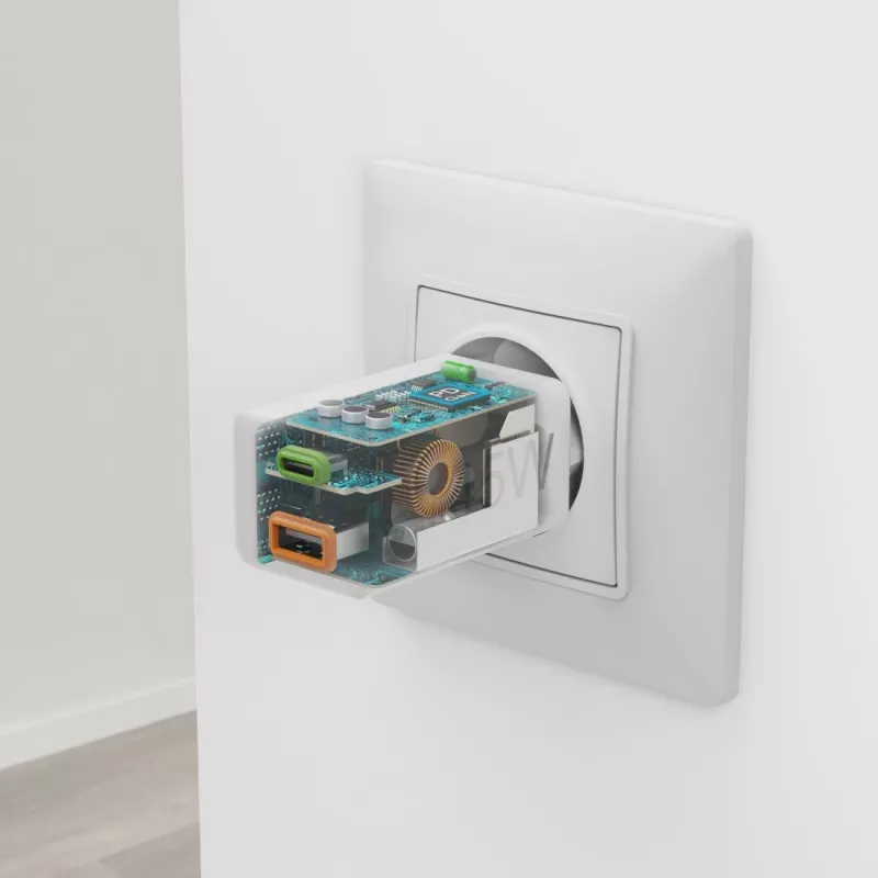 Hama 00125141 mobiles Ladegerät Universal Weiß AC Schnellladung Innenbereich