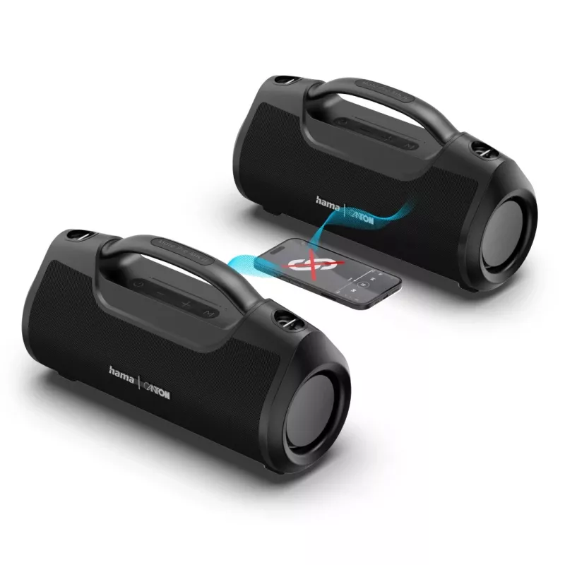 Hama Mate Pro MK II Stereo tragbarer Lautsprecher Schwarz 60 W