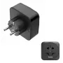 Hama 00223460 Netzstecker-Adapter Typ E/F Hybrid Universal Schwarz