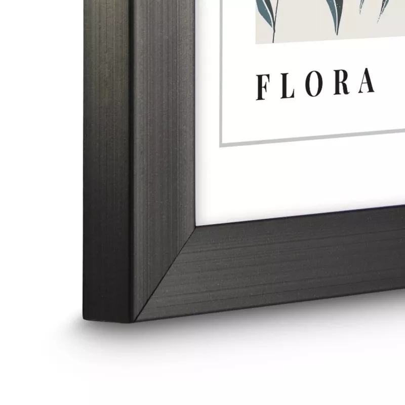 Hama Flora Einzelbilderrahmen Grau