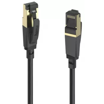 Hama 00202003 Netzwerkkabel Schwarz 5 m Cat8 S/FTP (S-STP)