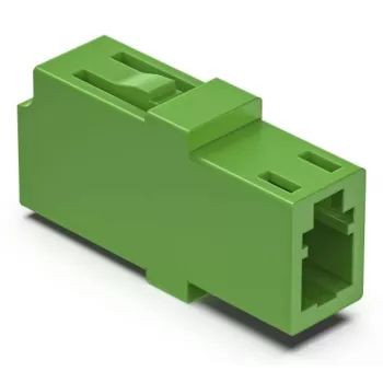 Hama 00200801 Glasfaser-Adapter LC/APC 1 Stk. Grün