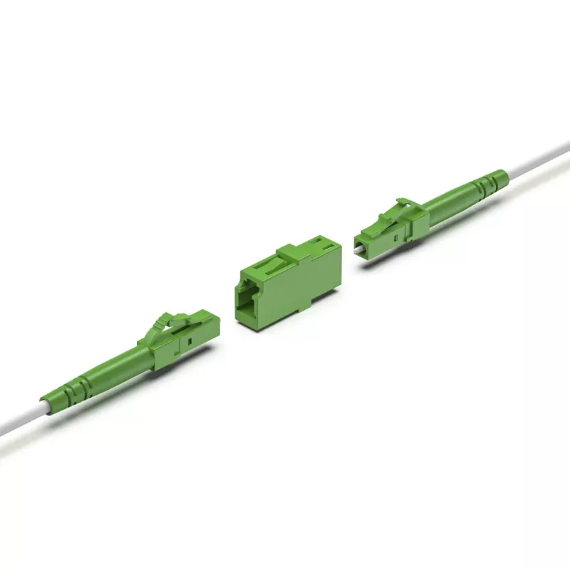 Hama 00200801 Glasfaser-Adapter LC/APC 1 Stk. Grün
