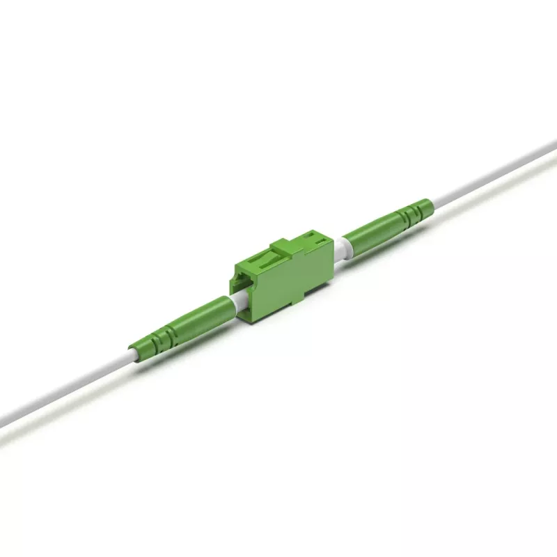 Hama 00200801 Glasfaser-Adapter LC/APC 1 Stk. Grün