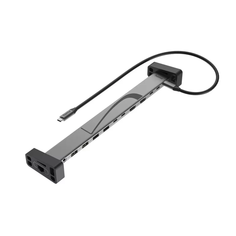 Hama 00200149 Laptop-Dock/Port-Replikator Docking Schwarz, Grau