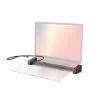 Hama 00200149 Laptop-Dock/Port-Replikator Docking Schwarz, Grau