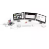 Hama 00200149 Laptop-Dock/Port-Replikator Docking Schwarz, Grau